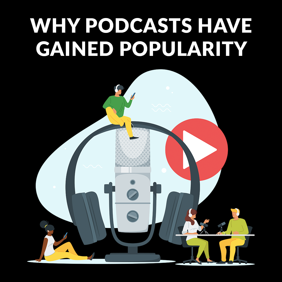 Post thumbnail image for Why Podcasts Have Gained Popularity
